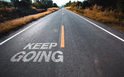 Why you must keep going when the finish line is out of sight